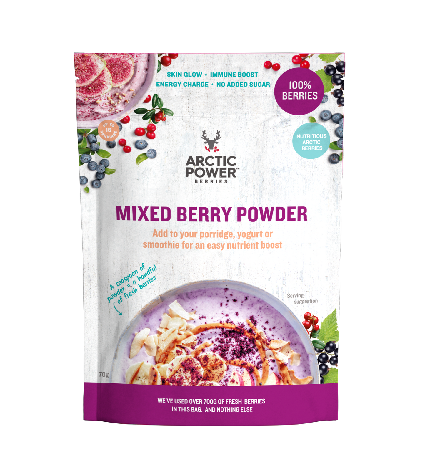 Artic Power Berries - Vegyes Bogyós Por 70g