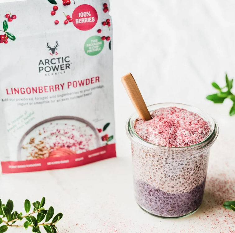 Arctic Power Berries - Vad Vörös Áfonya Por 70g