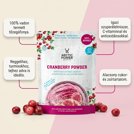 Arctic Power Berries - Vad Tőzegáfonya Por 70g