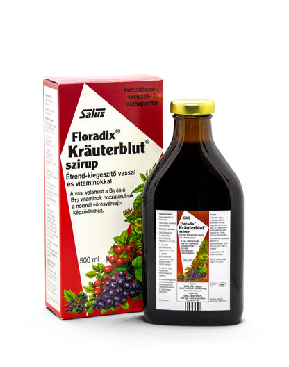 Salus Floradix Kräuterblut szirup - 500 ml
