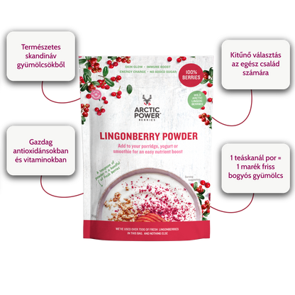 Arctic Power Berries - Vad Vörös Áfonya Por 70g