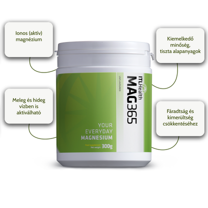 MAG365 Natúr Magnézium Por