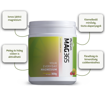 MAG365 Egzotikus Málna-Citrom Magnézium Por