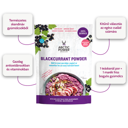 Arctic Power Berries - Fekete Ribizli Por 70g