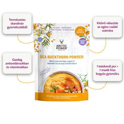 Arctic Power Berries - Homoktövis Por 70g