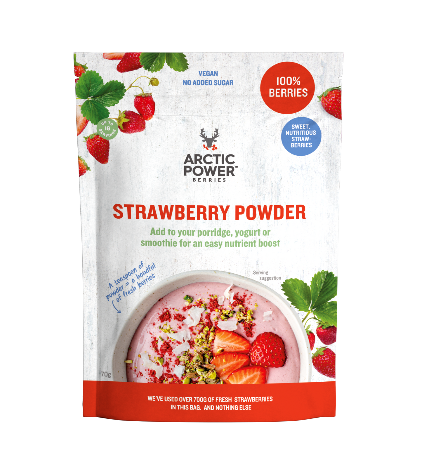 Arctic Power Berries - Eper Por 70g