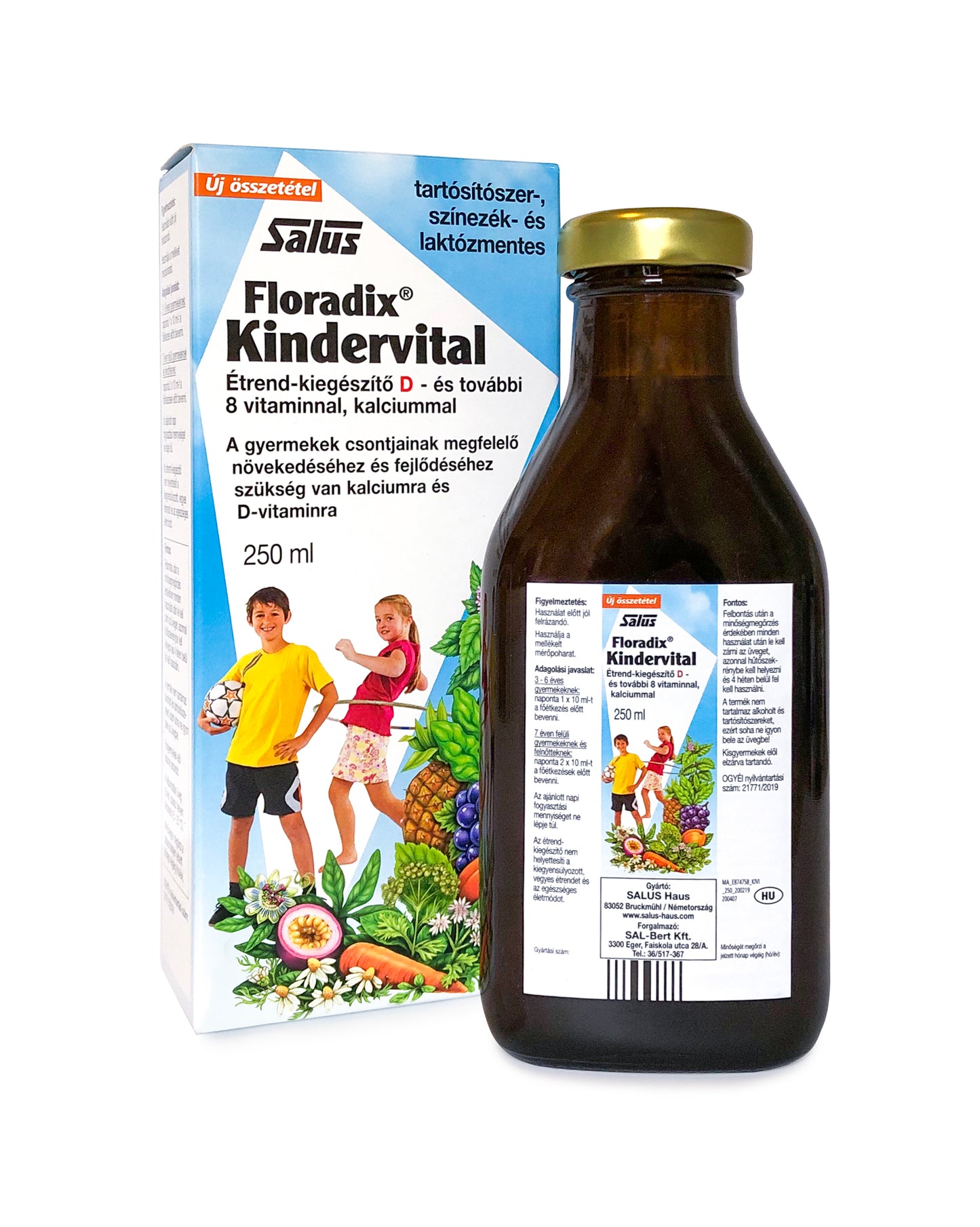 Salus Floradix Kindervital szirup - 250 ml