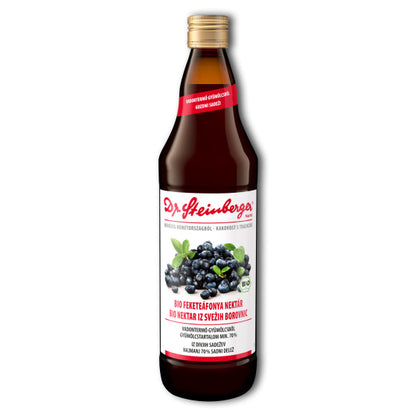 Dr. Steinberger Bio Feketeáfonya Nektár - 750 ml