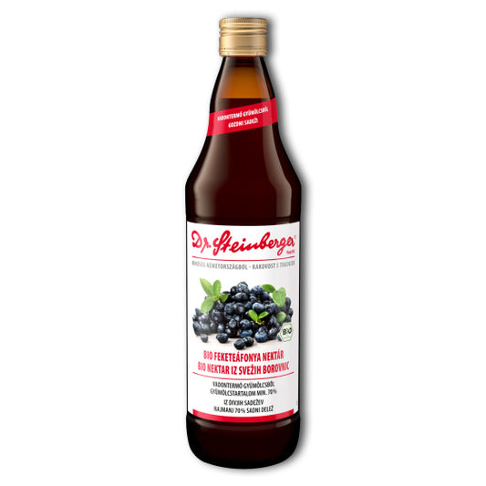 Dr. Steinberger Bio Feketeáfonya Nektár - 750 ml